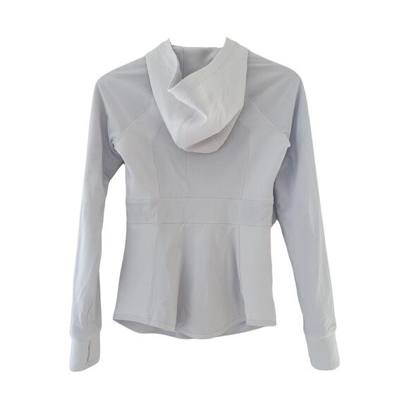 Lululemon Light Pink State Seeker Hoodie Jacket Sz 4 - Picture 4 of 12